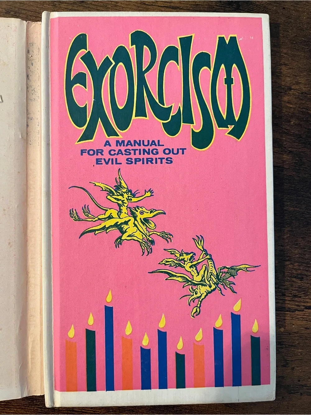 Exorcism Book Rare - Pink